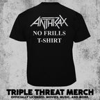 Anthrax - No Frills Tee [Mens Shirt]