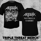 Anthrax - No Frills Tee [Mens Shirt]