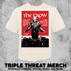 Crow - Poster (Cream) [Mens Shirt]