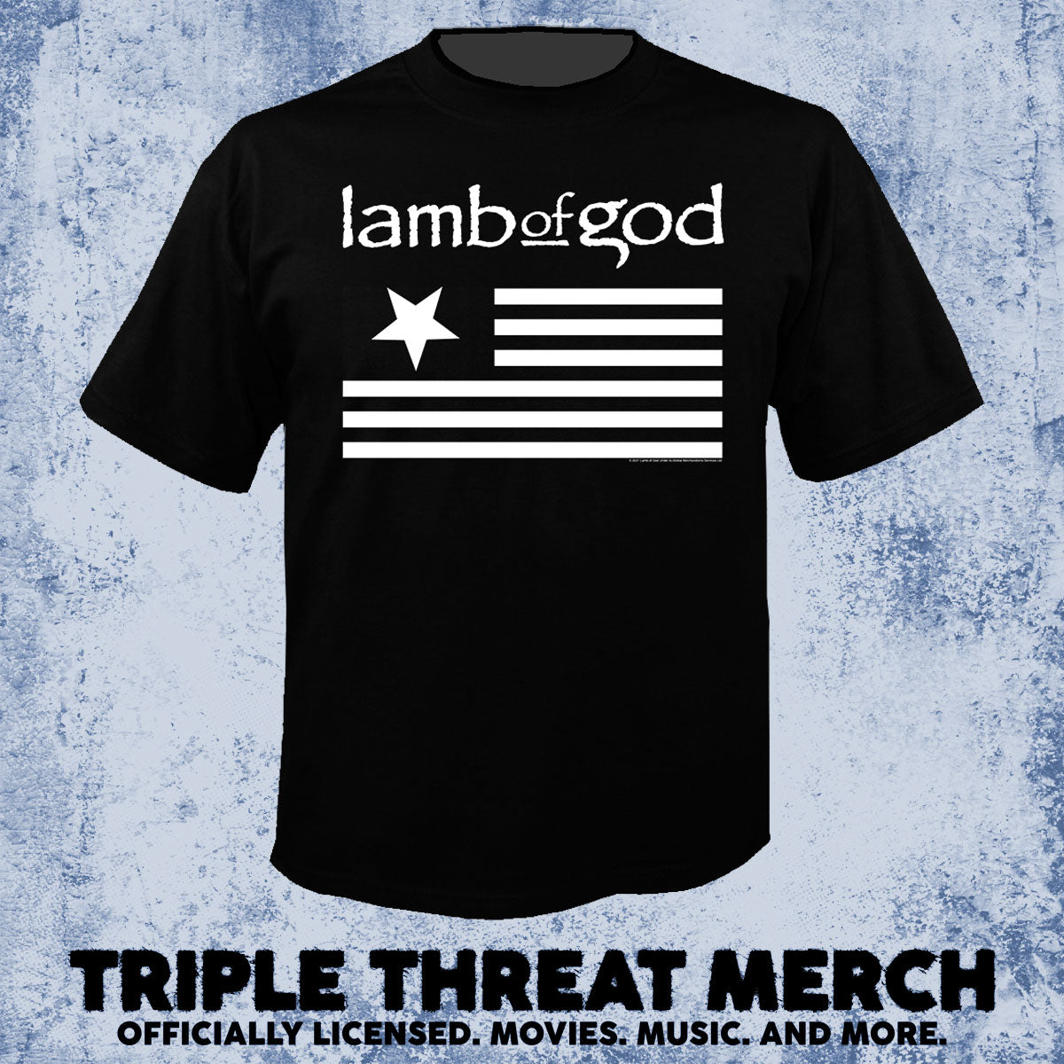 Lamb of God - Flag [Mens Shirt]