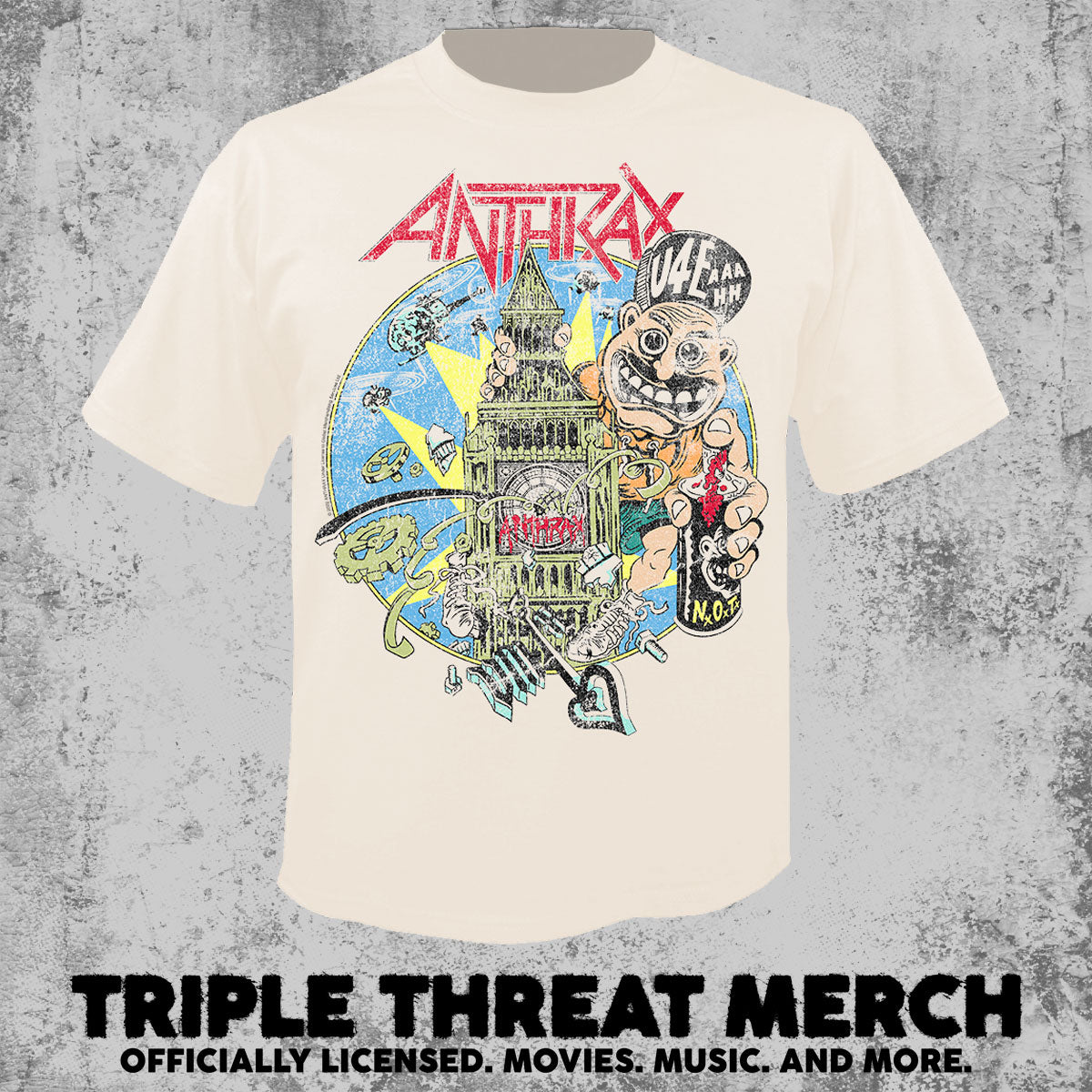 Anthrax - London (Cream) [Mens Shirt]