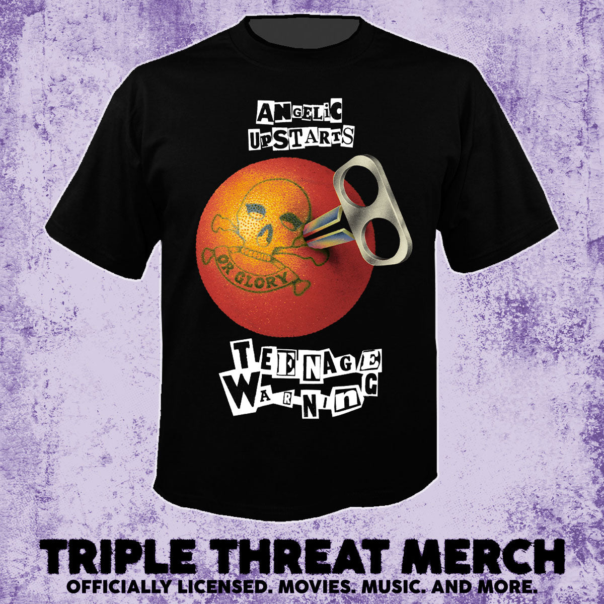 Angelic Upstarts - Teenage Warning [Mens Shirt]