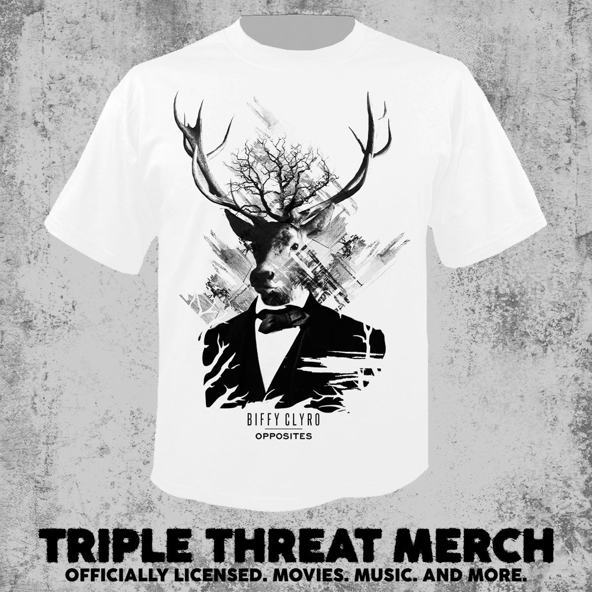 Biffy Clyro - Opposites (White) [Mens Shirt]