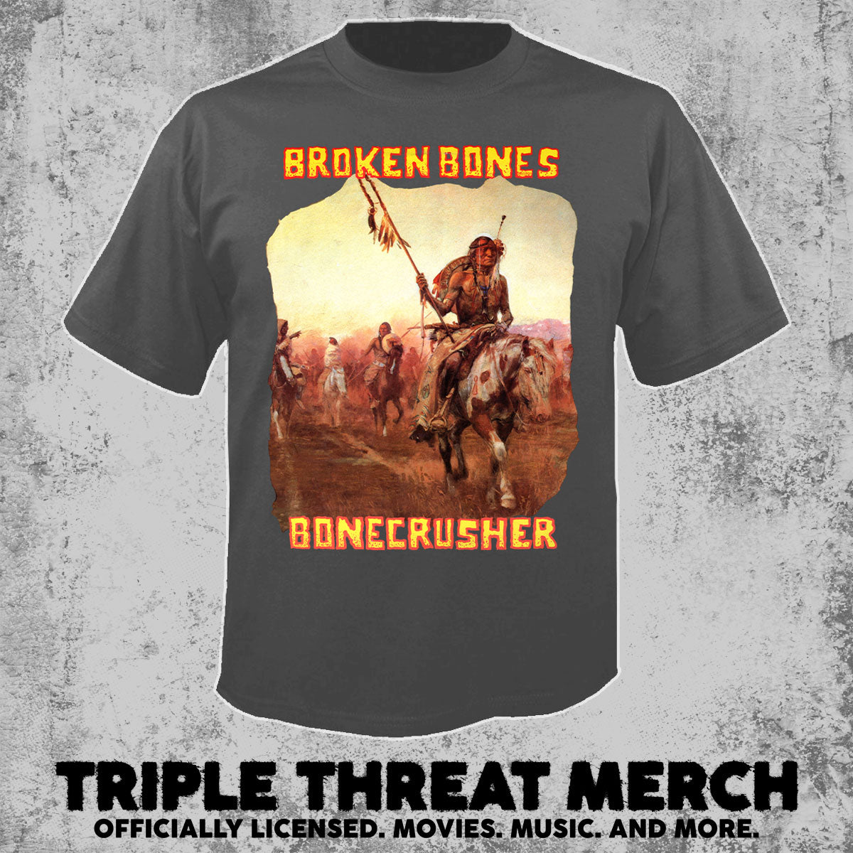 Broken Bones - Bonecrusher (Tan) [Mens Shirt]