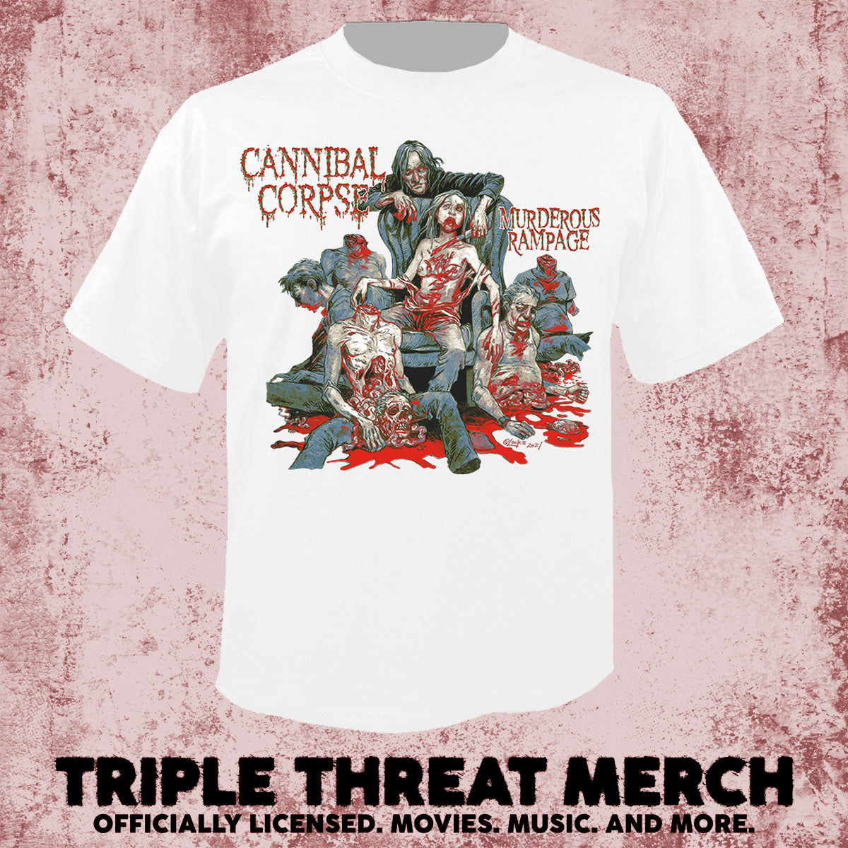 Cannibal Corpse - Rampage [Mens Shirt]