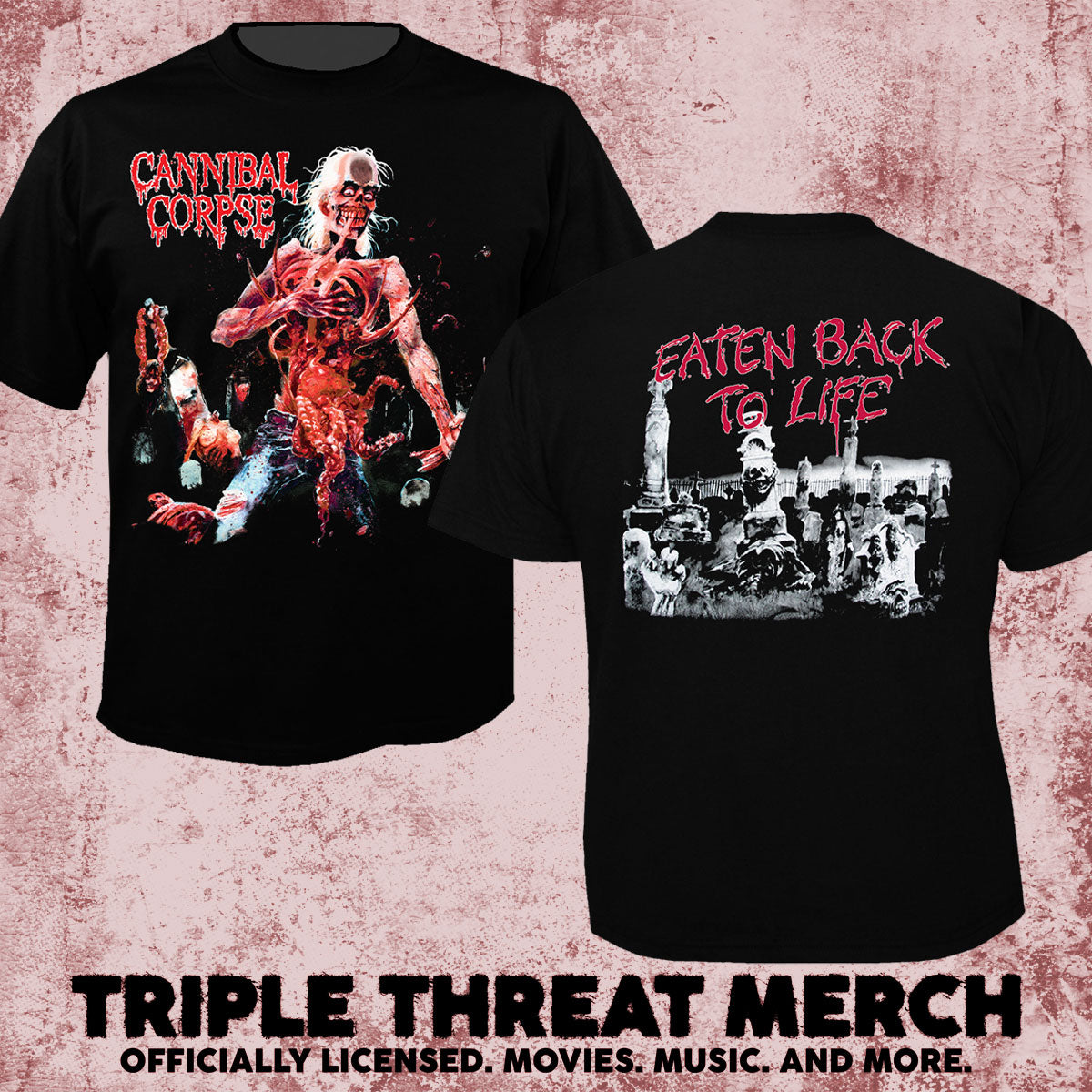 Cannibal Corpse - Eaten Back to Life [Mens Shirt]