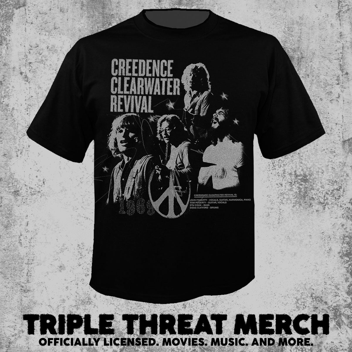 Creedence Clearwater Revival - Peace Punk [Mens Shirt]