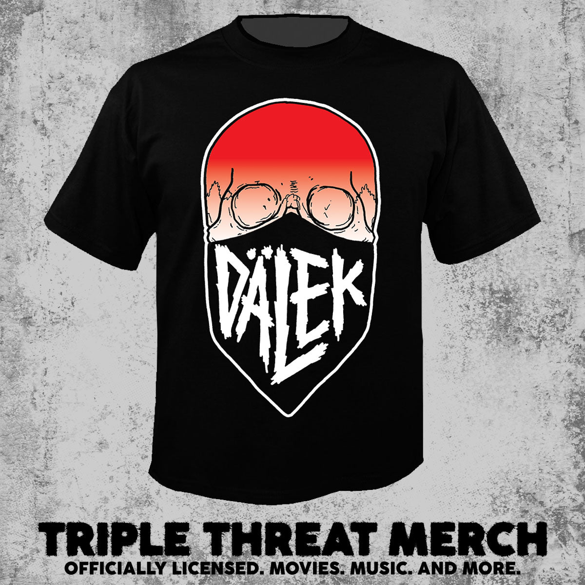 Dalek - Red Skull [Mens Shirt]