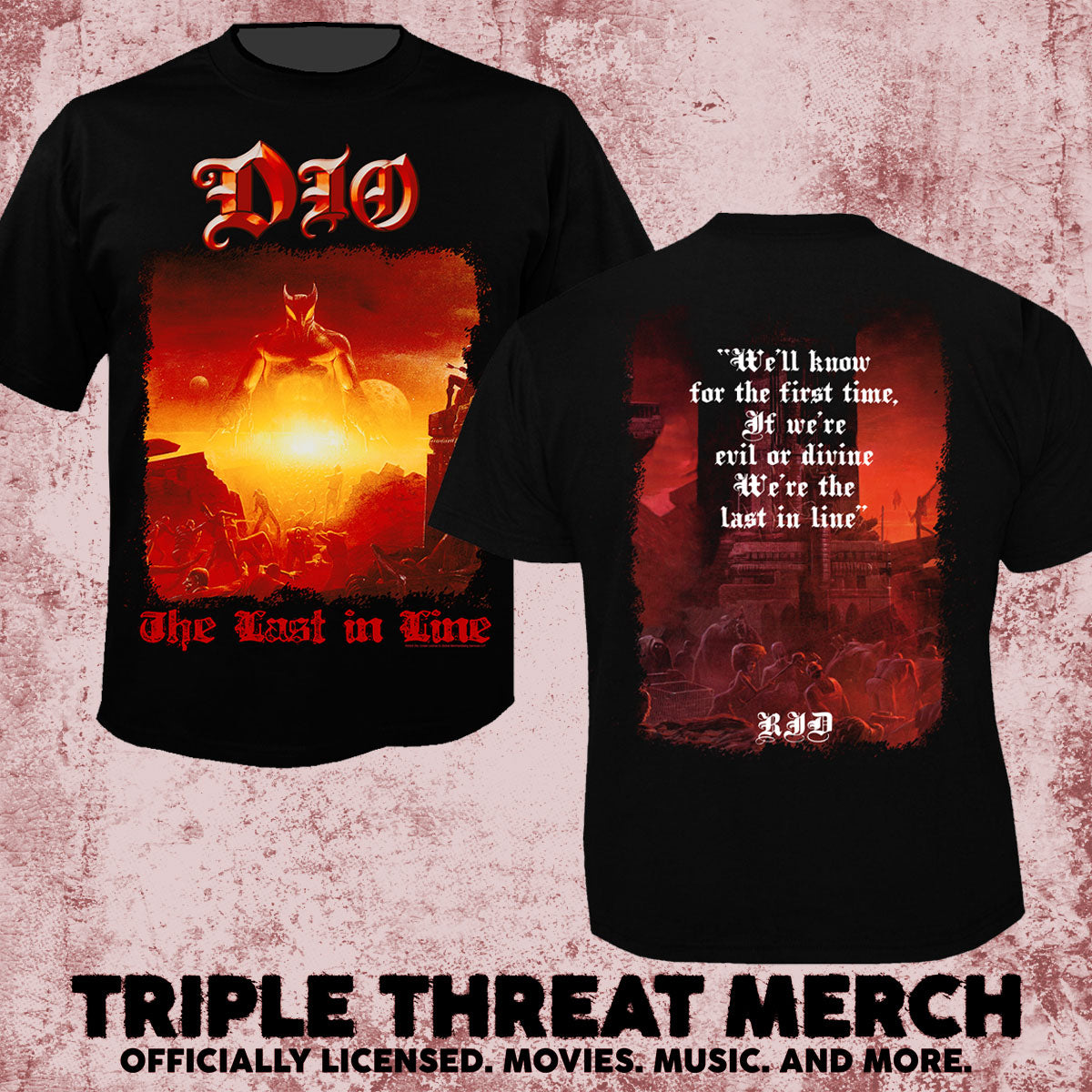 Dio - Last in Line [Mens Shirt]