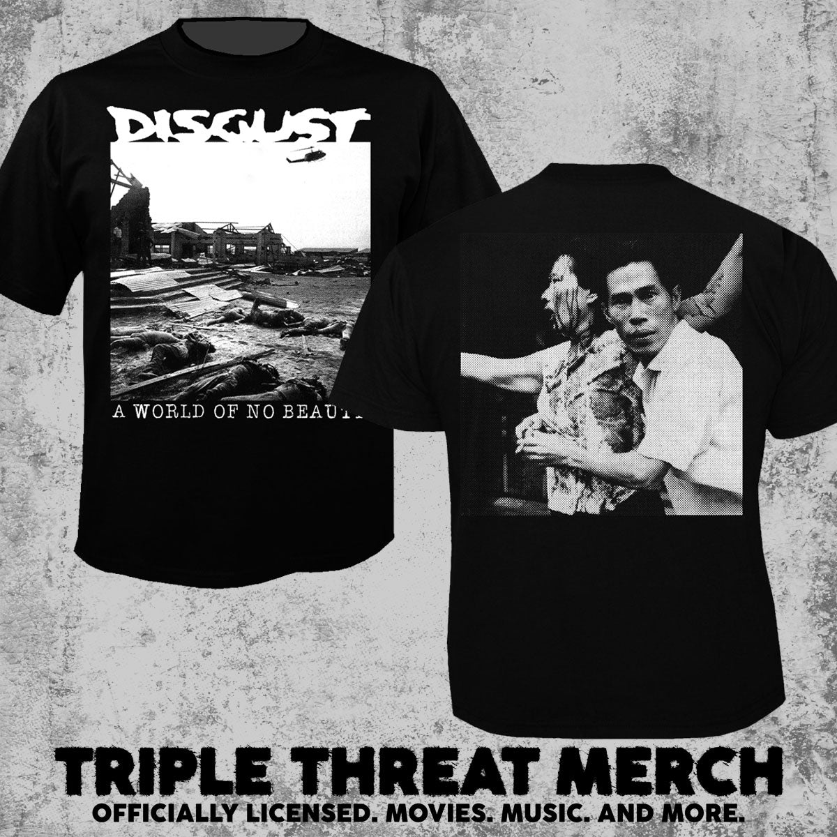 Disgust - A World of No Beauty [Mens Shirt]