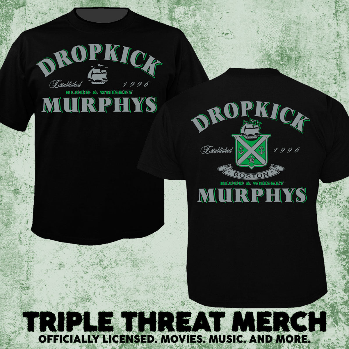 Dropkick Murphys - Bloody Whiskey [Mens Shirt]