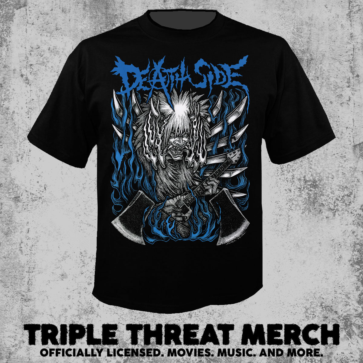 Death Side - Blue Flame [Mens Shirt]