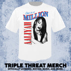 Aaliyah - One In A Million (White) [Mens Shirt]