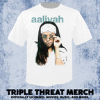 Aaliyah - Sunglasses (White) [Mens Shirt]