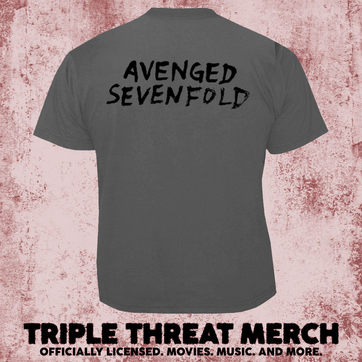 Avenged Sevenfold - Bat (Grey) [Mens Shirt]