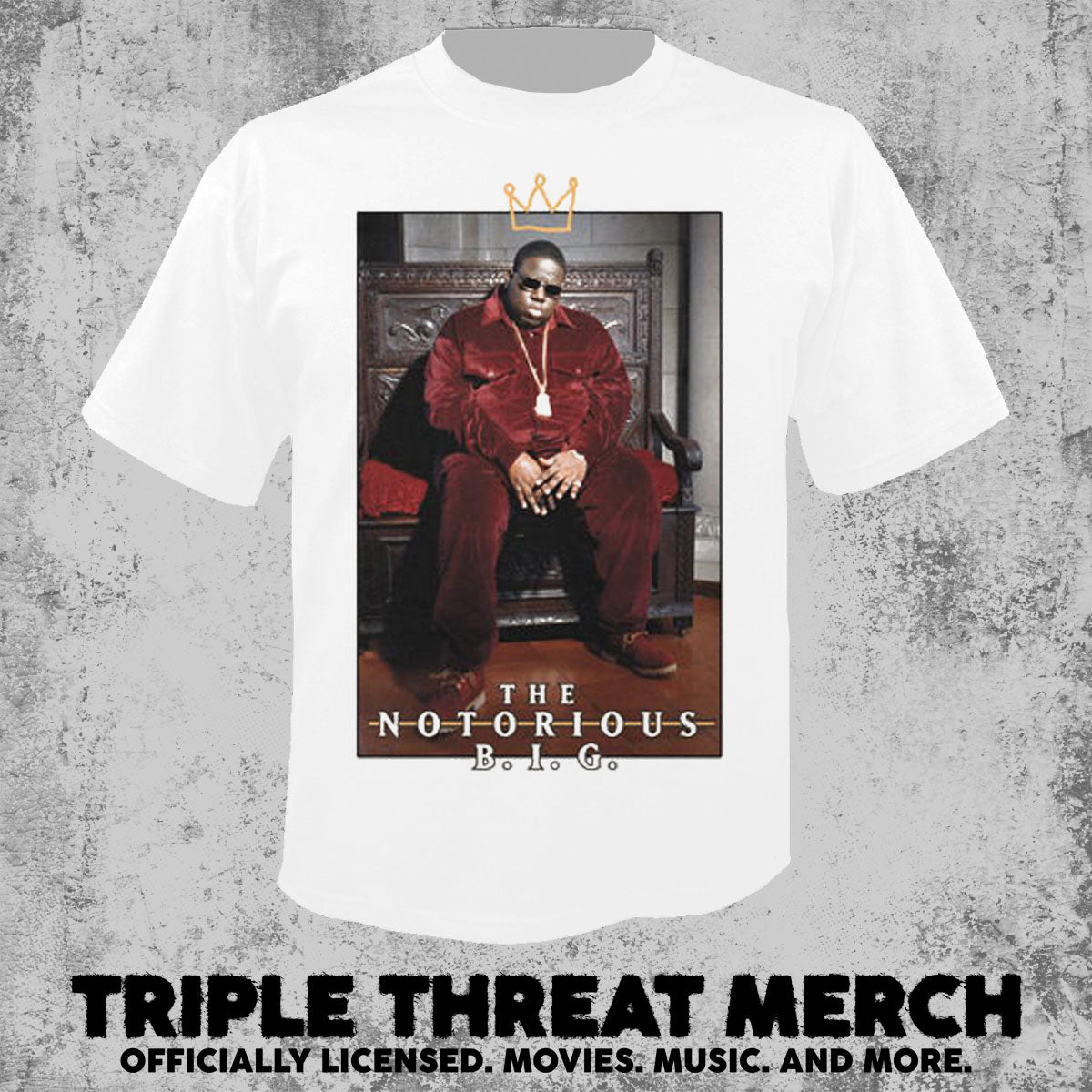 Notorious BIG - Sofa (White) [Mens Shirt]
