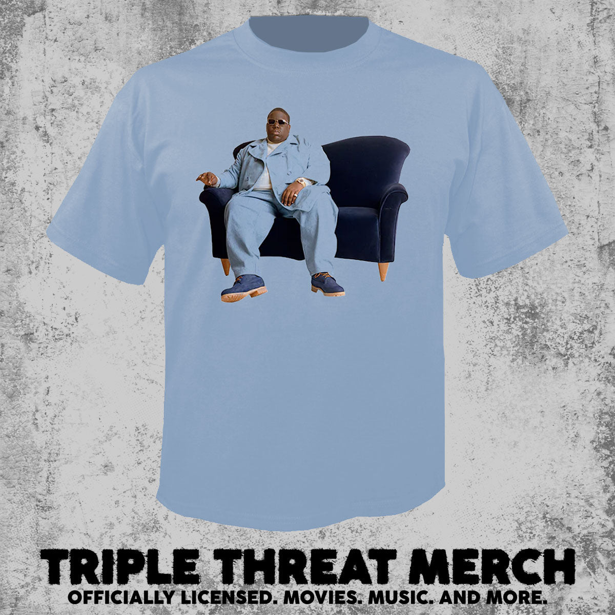 Notorious BIG - Couch (Blue) [Mens Shirt]