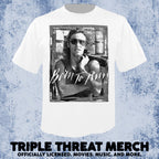 Bruce Springstein - Born To Run (White) [Mens Shirt]