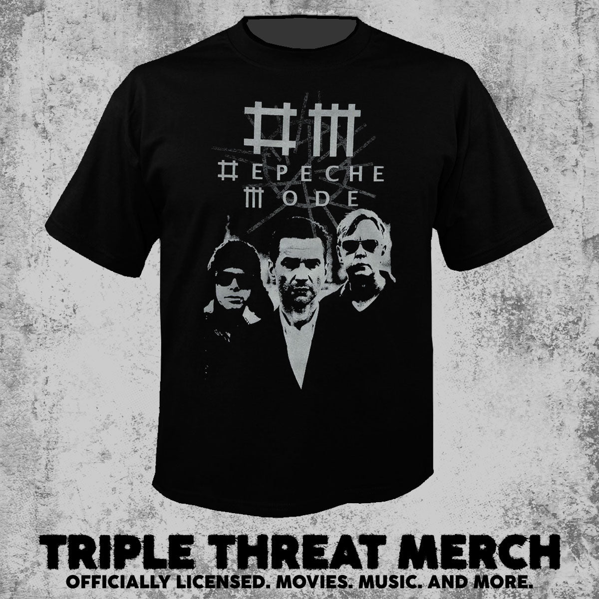 Depeche Mode - Grey Photo [Mens Shirt]