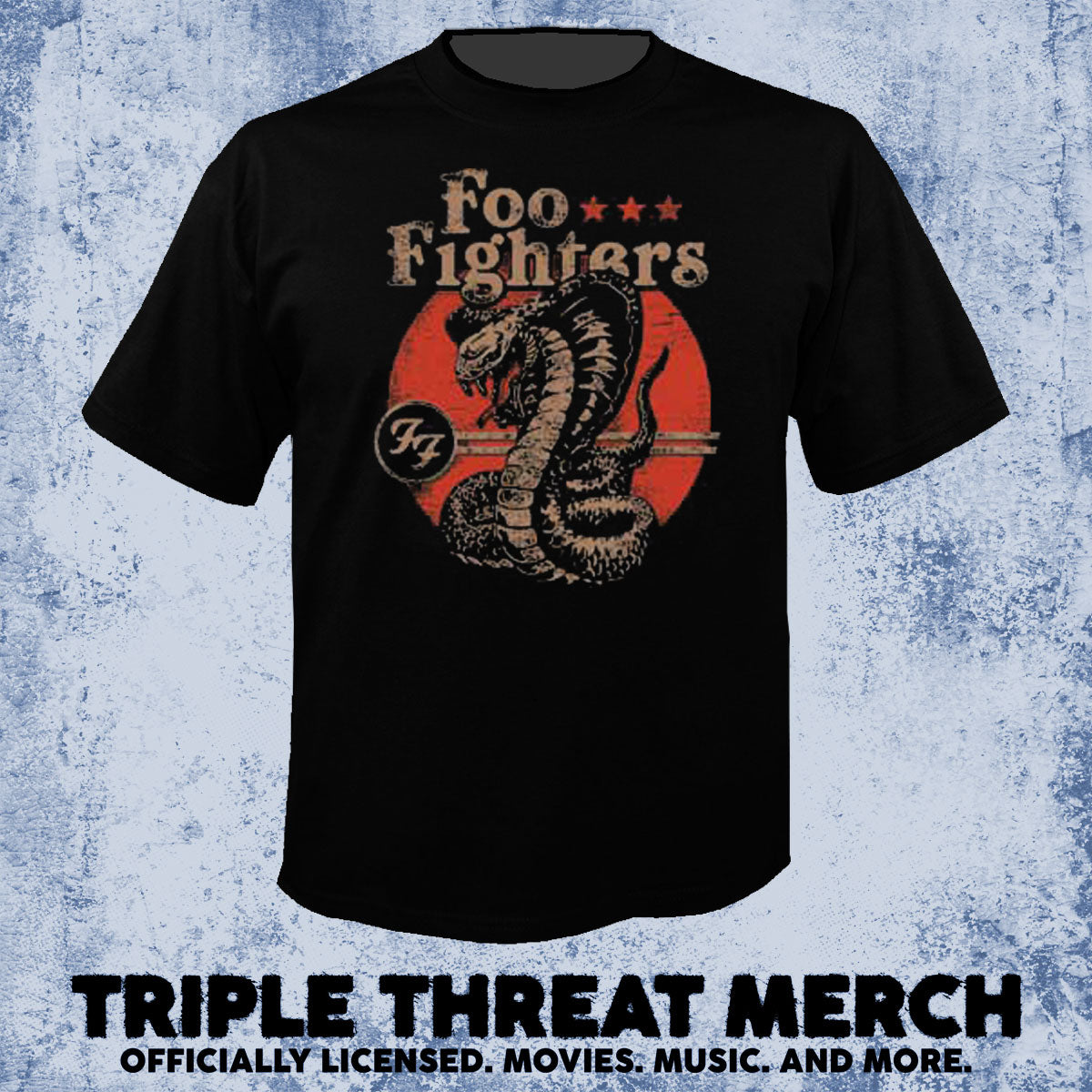 Foo Fighters - Snake [Mens Shirt]