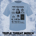 Foo Fighters - Crime (Blue) [Mens Shirt]