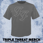 Foo Fighters - Doulbe F Logo (Grey) [Mens Shirt]
