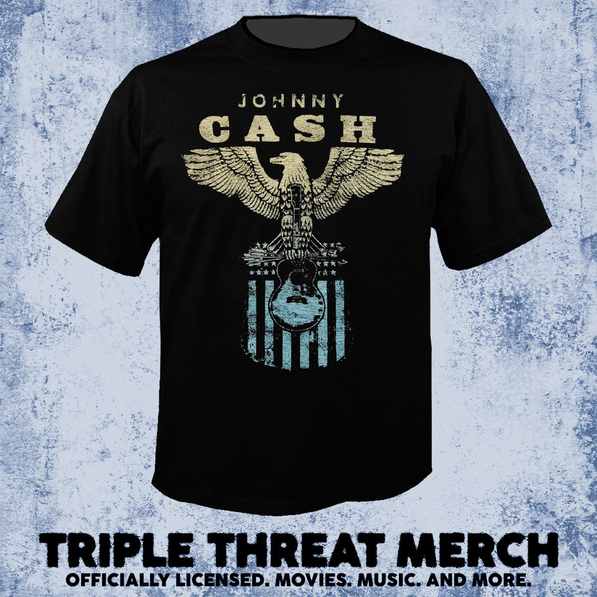 Johnny Cash - Eagle [Mens Shirt]