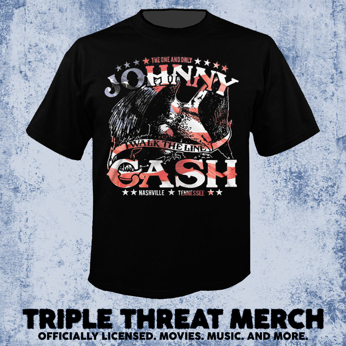 Johnny Cash - Walk The Line [Mens Shirt]