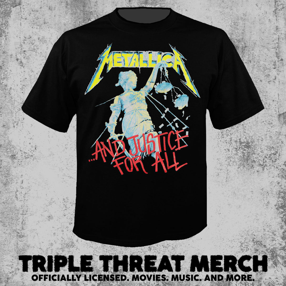 Metallica - And Justice For All [Mens Shirt]