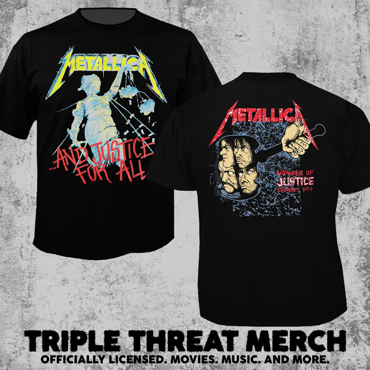 Metallica - And Justice For All [Mens Shirt]