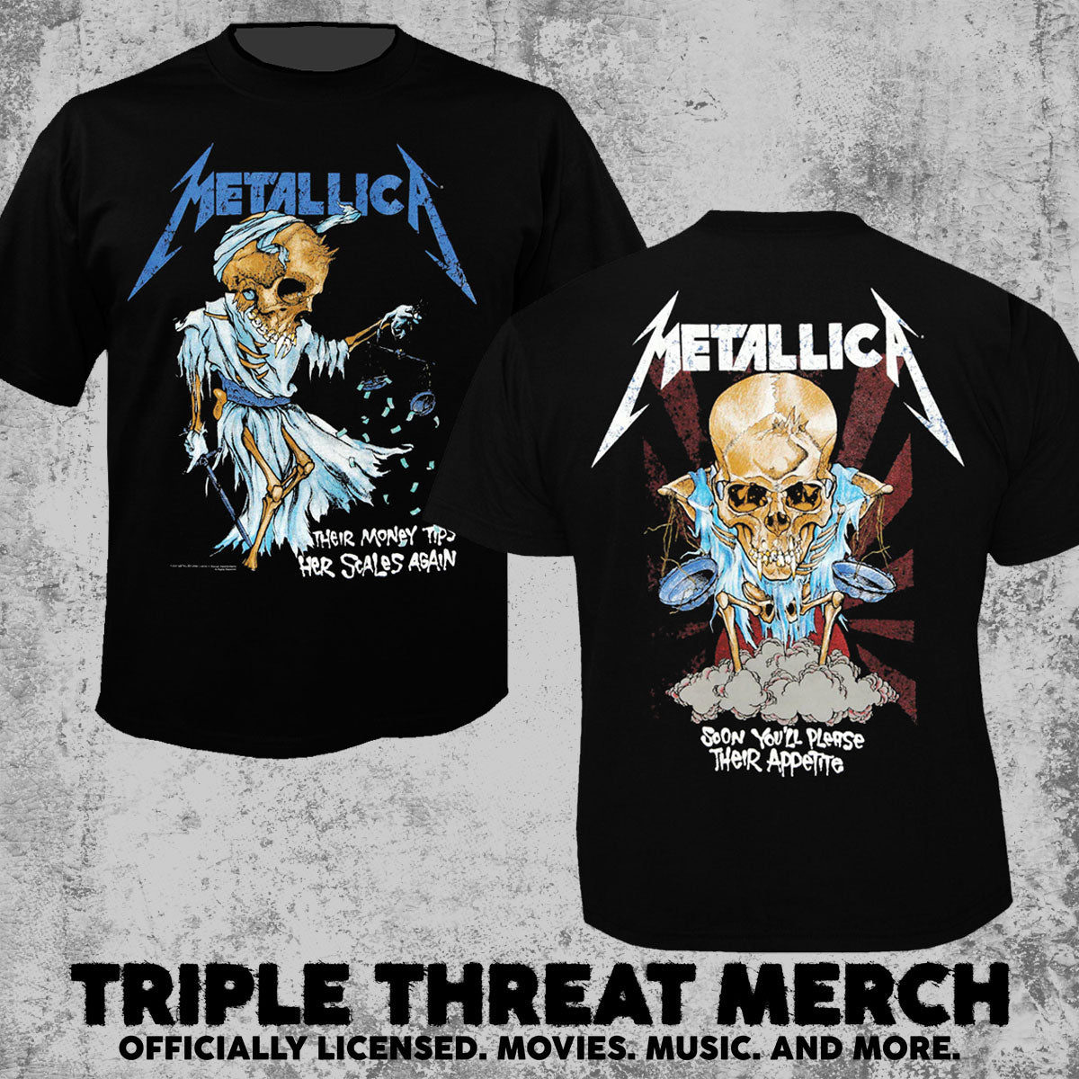Metallica - Money Tips The Scales [Mens Shirt]