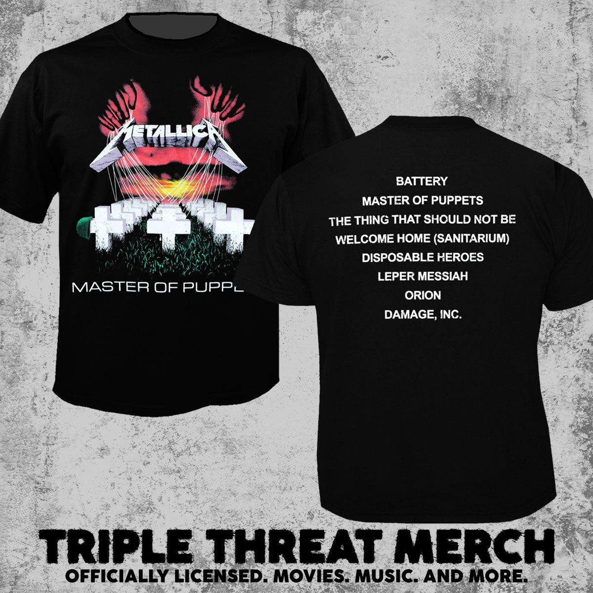 Metallica - Master Of Puppets [Mens Shirt]