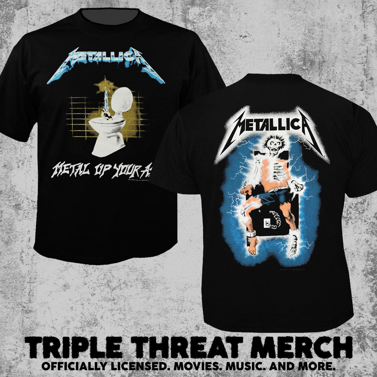 Metallica - Metal Up Your Ass [Mens Shirt]