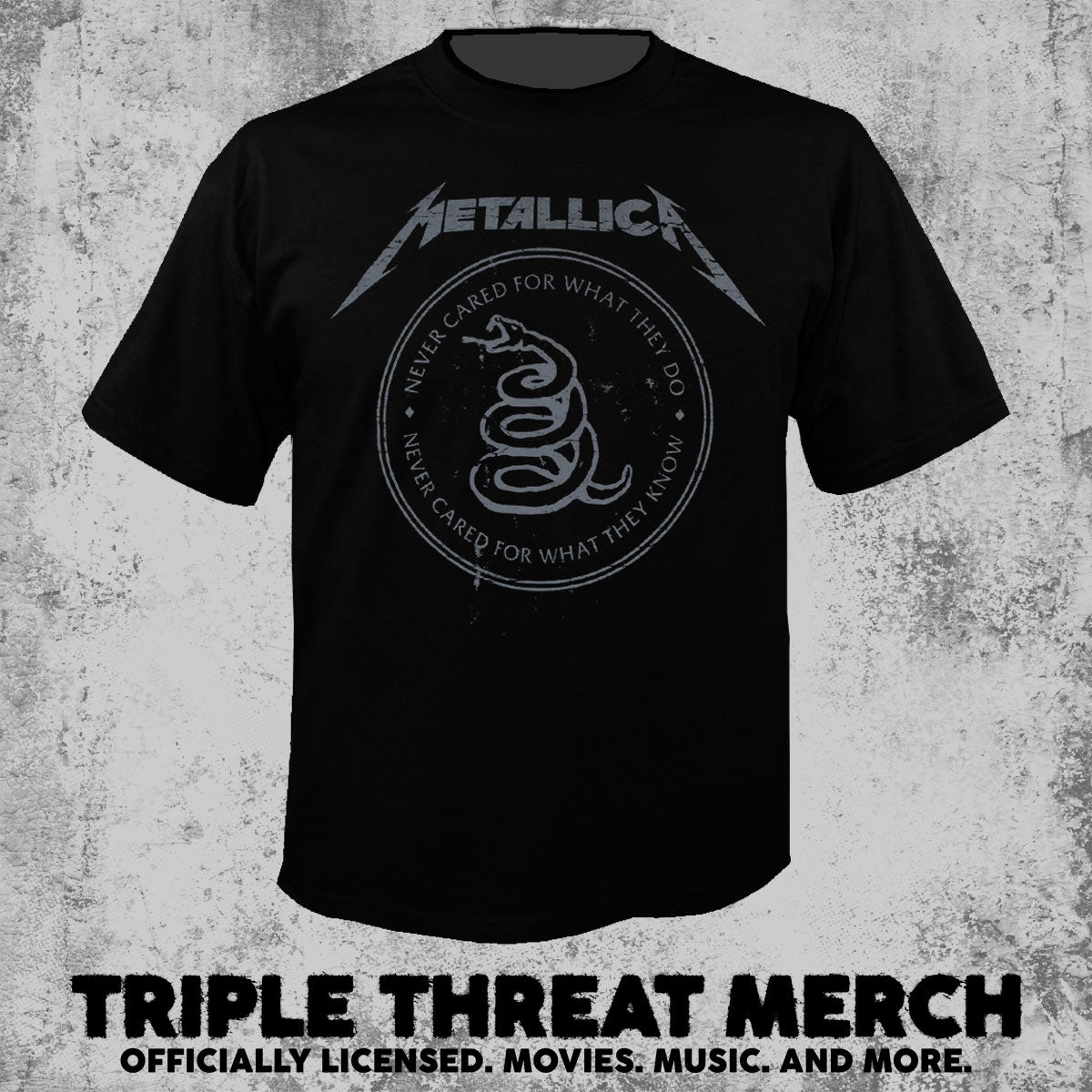 Metallica - Unforgiven (Snake) [Mens Shirt]