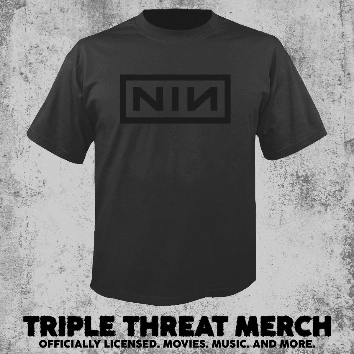 Nine Inch Nails - Logo (Grey) [Mens Shirt]