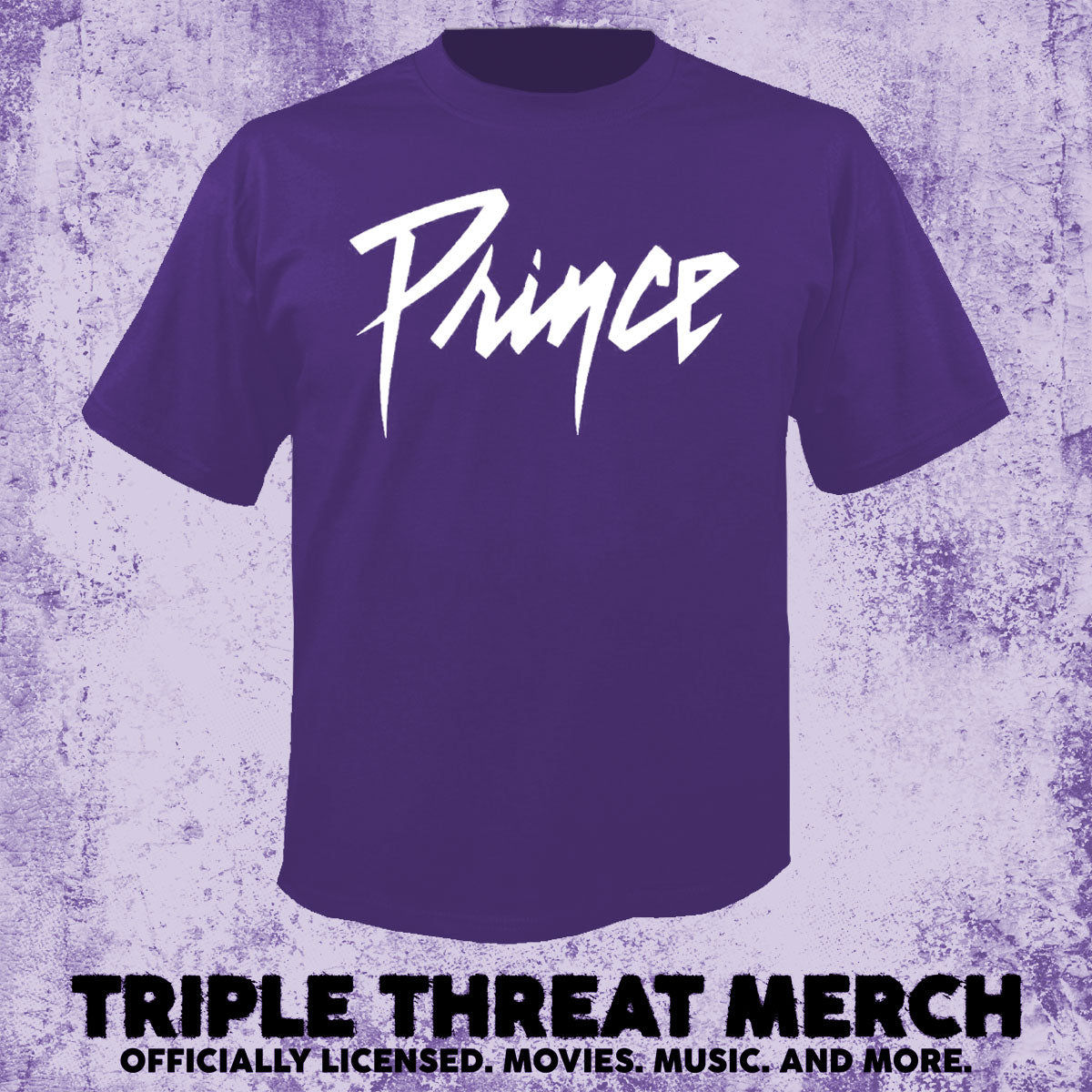 Prince - Logo (Purple) [Mens Shirt]
