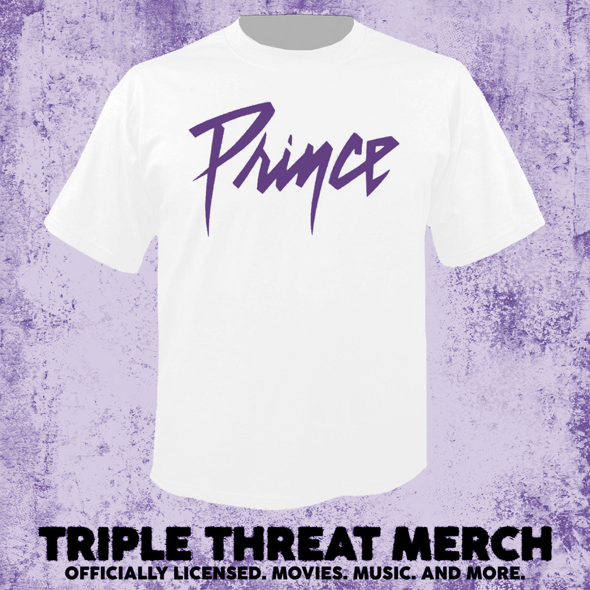 Prince - Logo (White) [Mens Shirt]