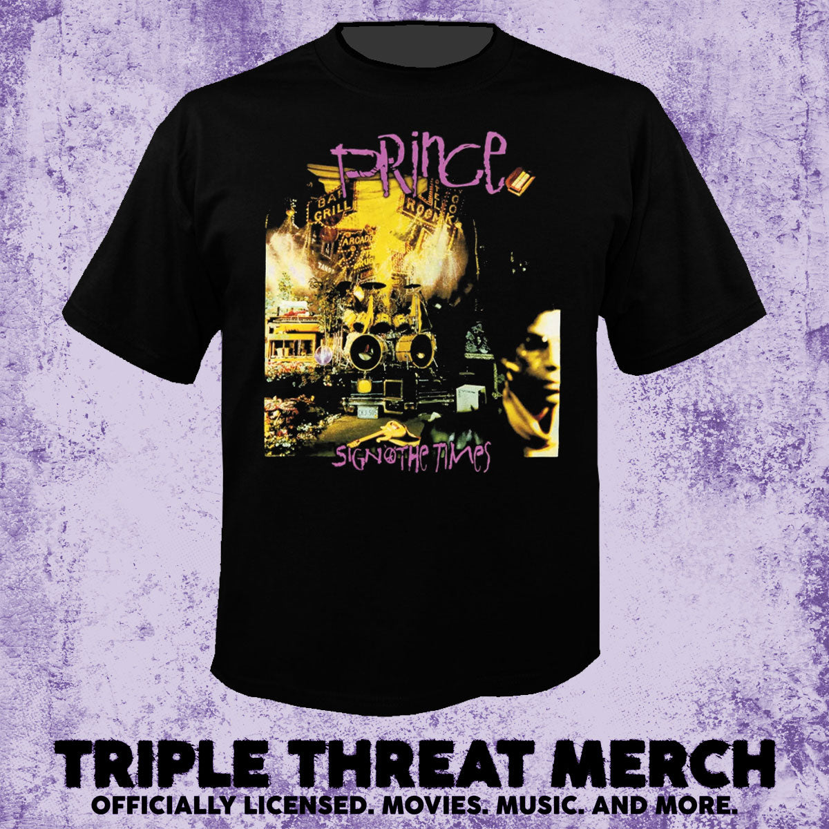 Prince - Sign Of The Times [Mens Shirt]