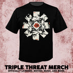 Red Hot Chili Peppers - Circle Logo (White) [Mens Shirt]
