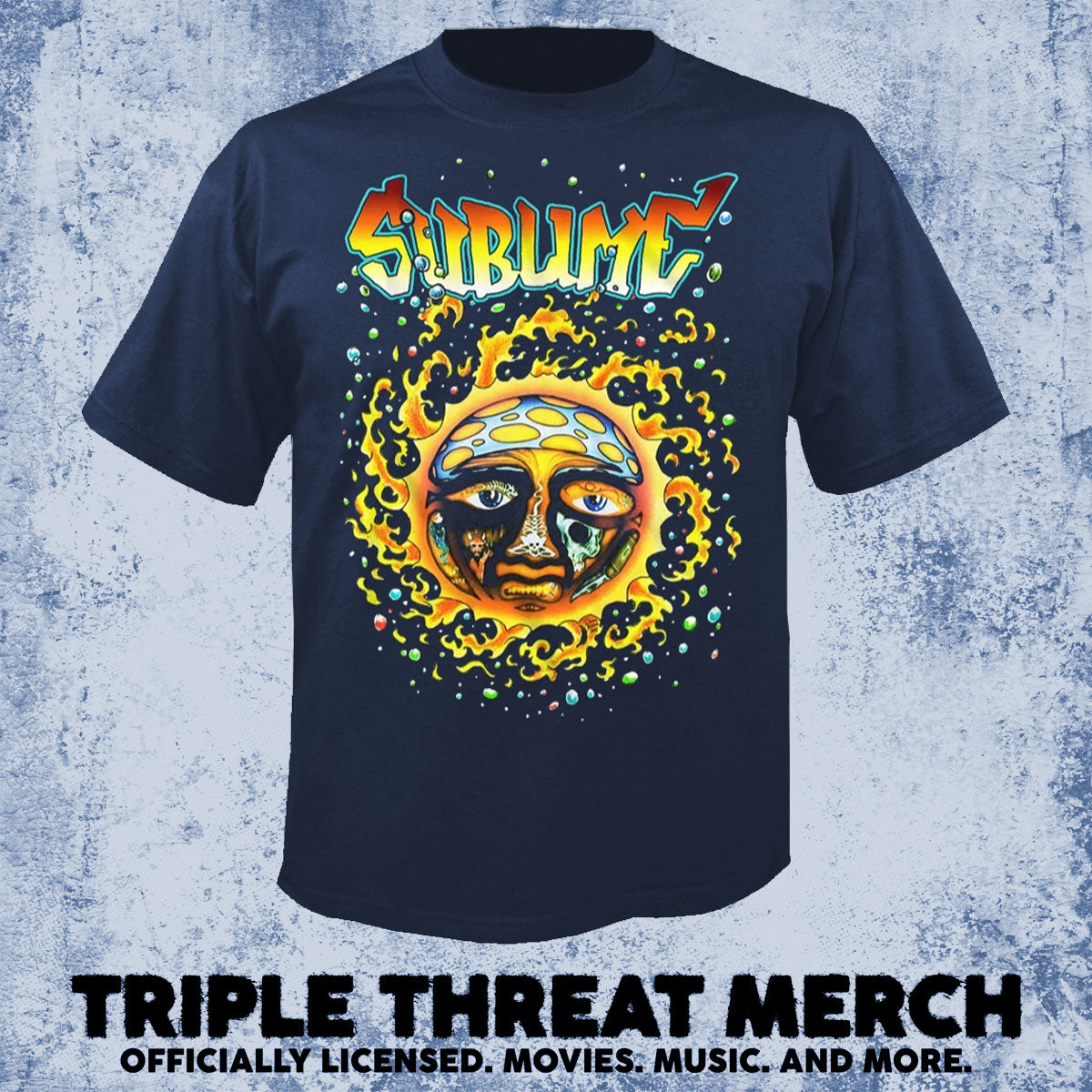 Sublime - Sun (Navy) [Mens Shirt]