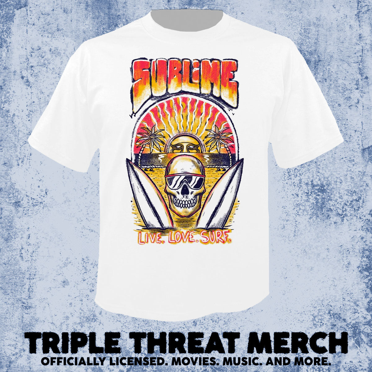 Sublime - Surf (White) [Mens Shirt]