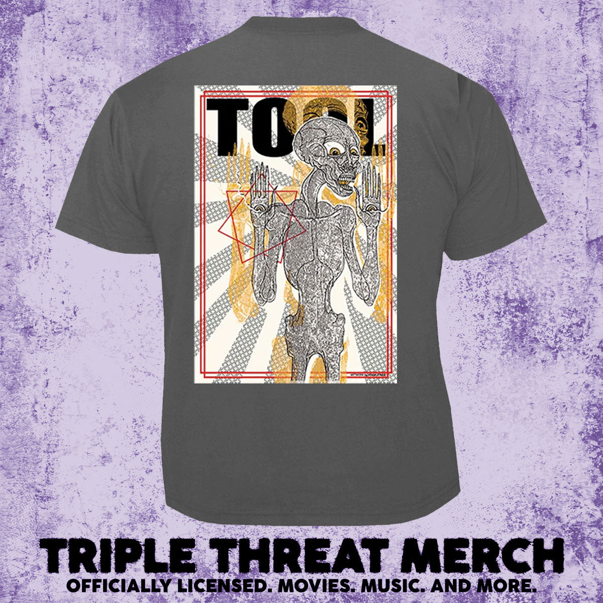 Tool - Skeleton (Grey) [Mens Shirt]