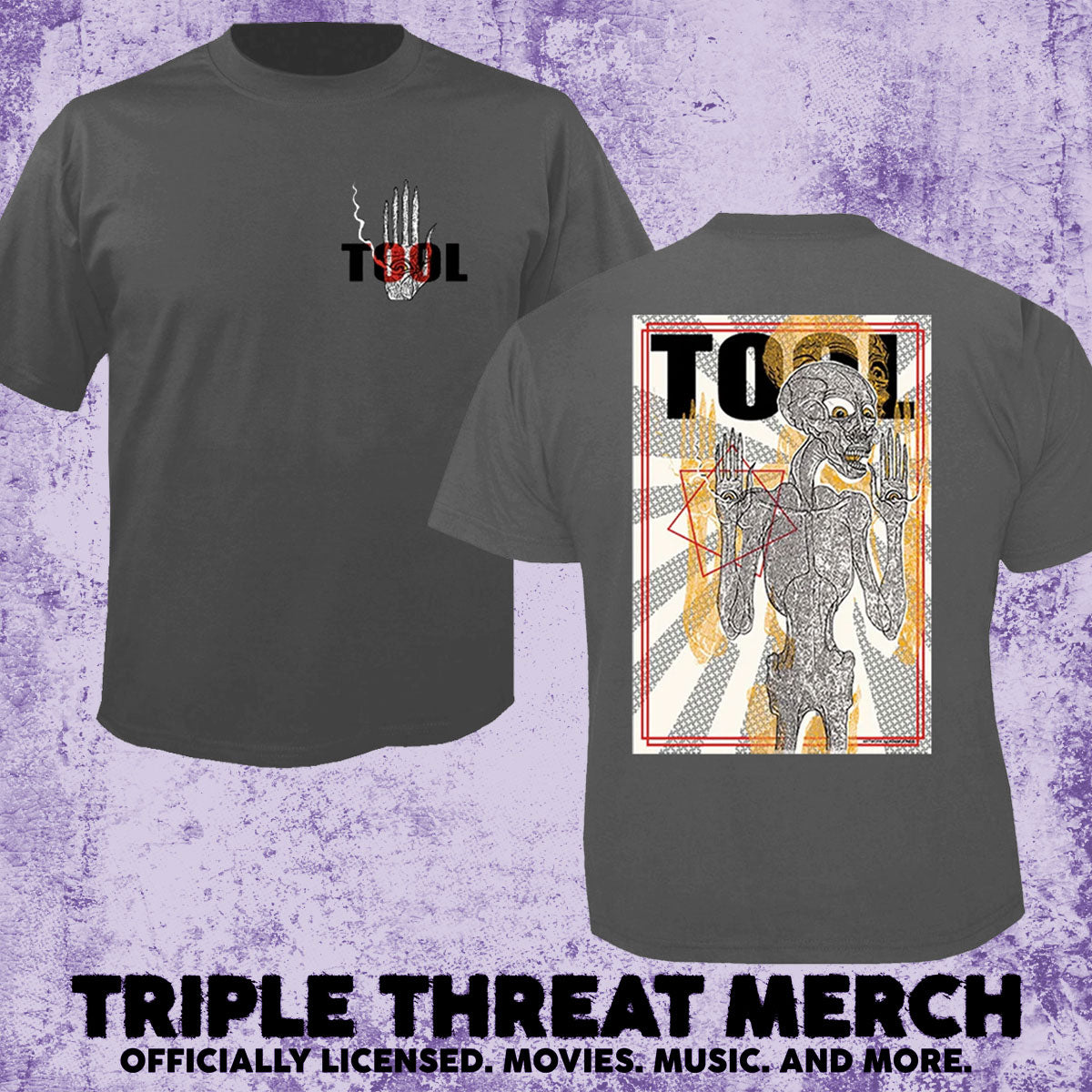 Tool - Skeleton (Grey) [Mens Shirt]