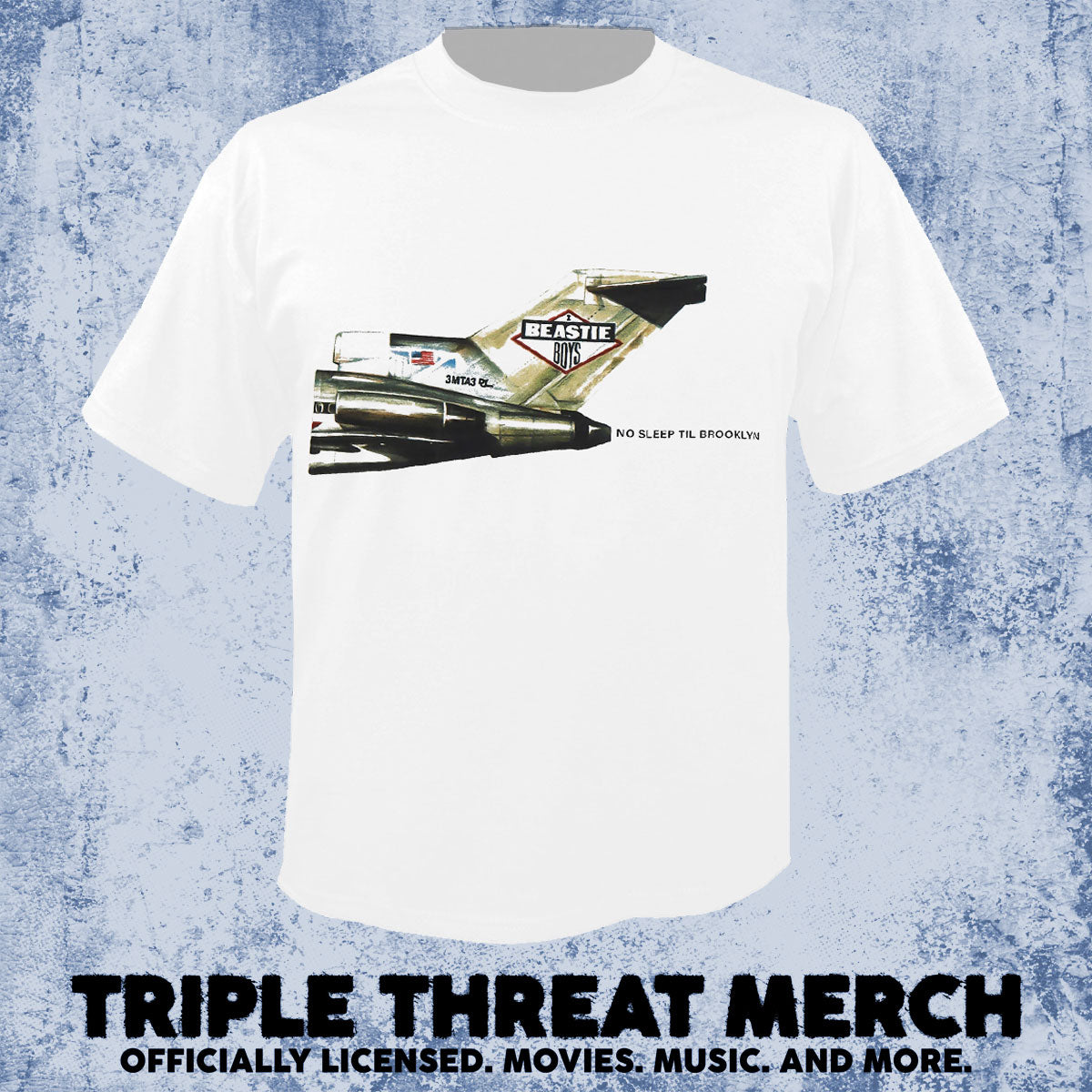 Beastie Boys - Licensed To Ill (White) [Mens Shirt]