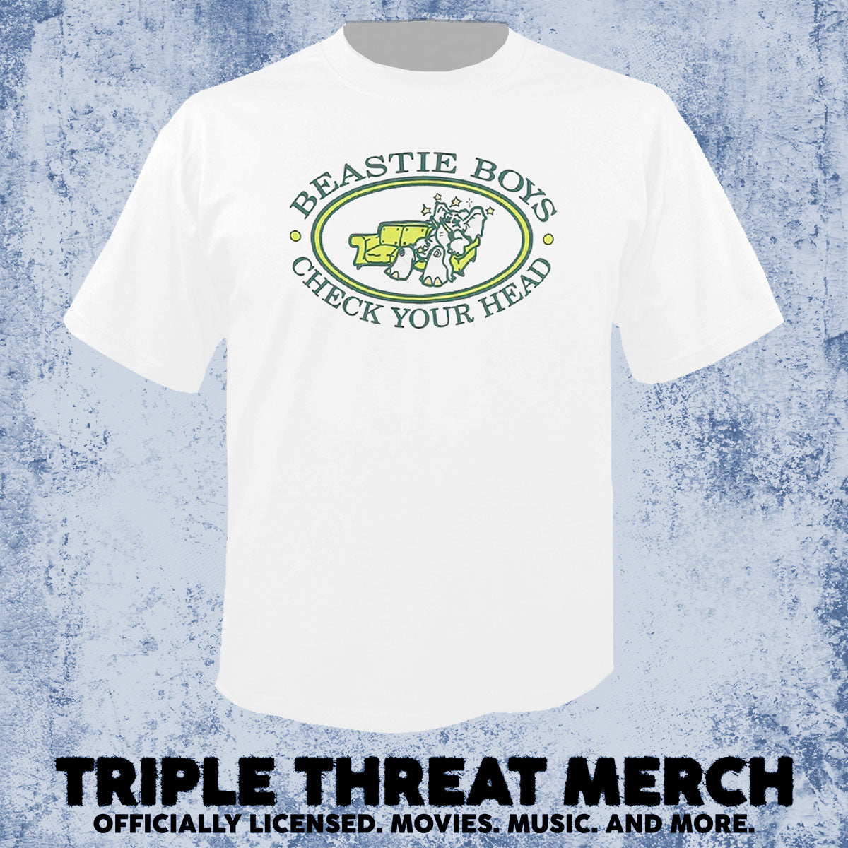 Beastie Boys - Check Your Head (Elephant) (White) [Mens Shirt]