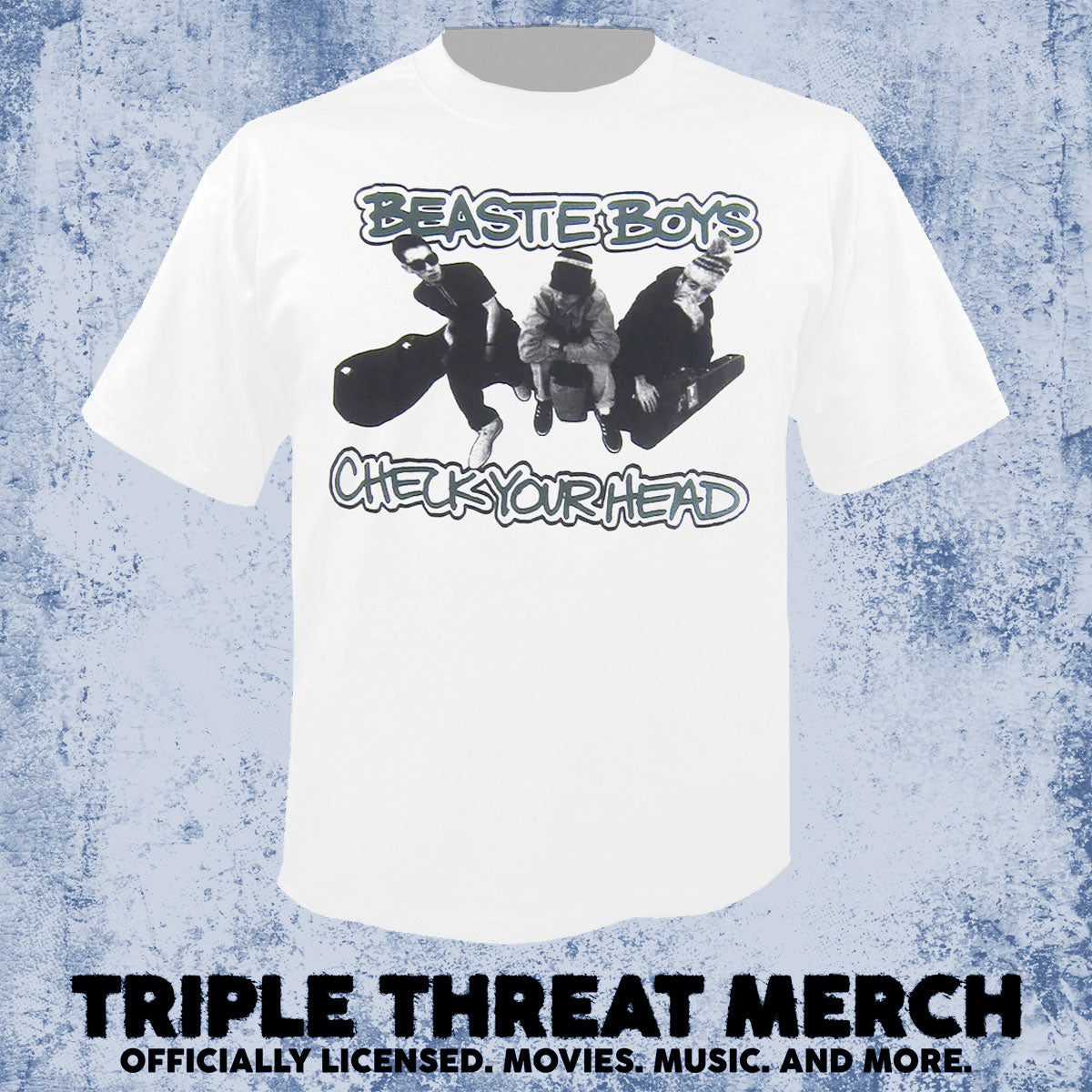 Beastie Boys - Check Your Head (White) [Mens Shirt]