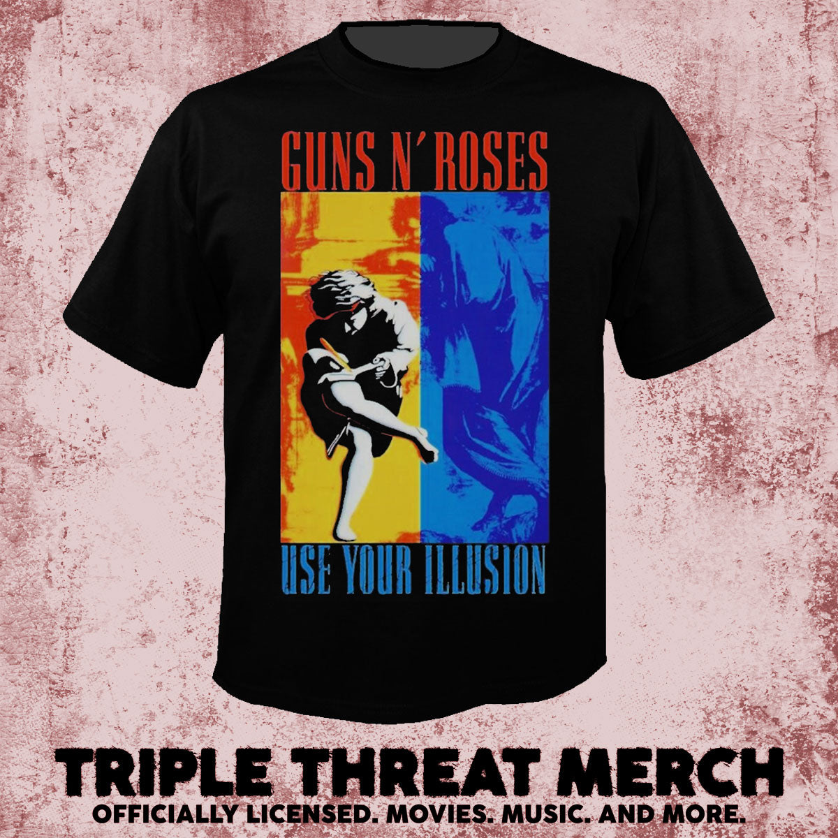 Guns N Roses - Use Your Illusion Split [Mens Shirt]