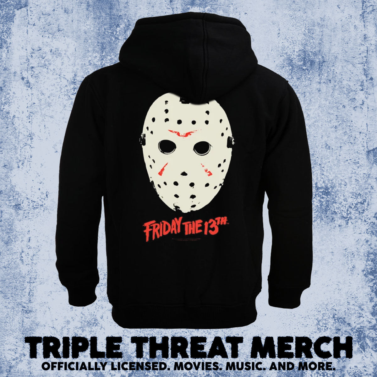 Friday The 13th - Mask [Zip-Up Sweatshirt]
