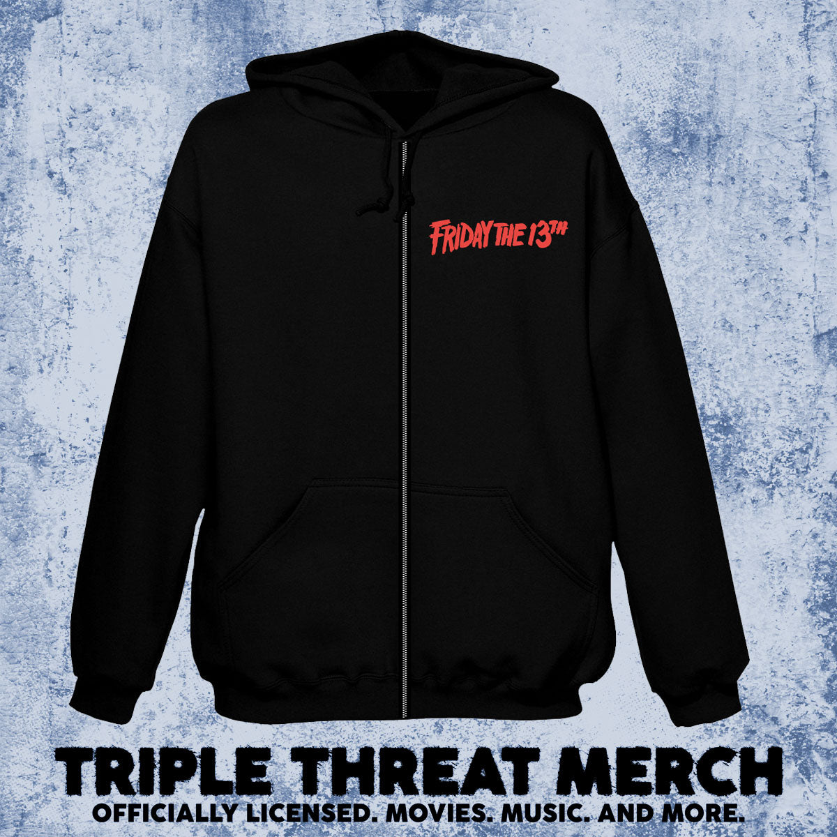Friday The 13th - Mask [Zip-Up Sweatshirt]