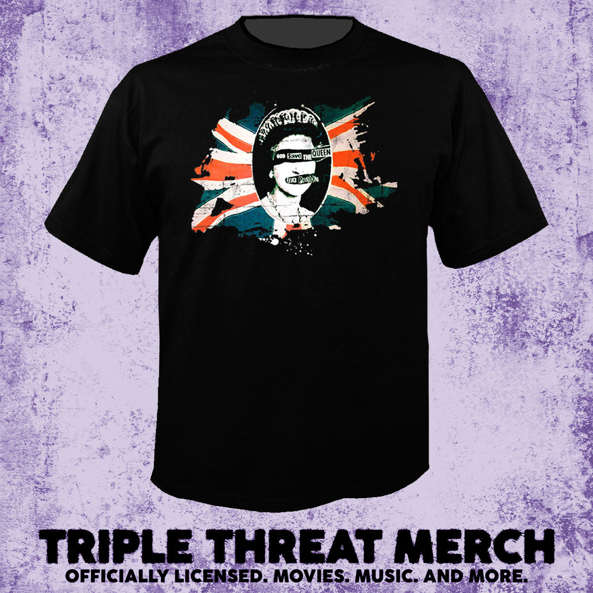 SexPistols - God Save The Queen (Flag) [Mens Shirt]